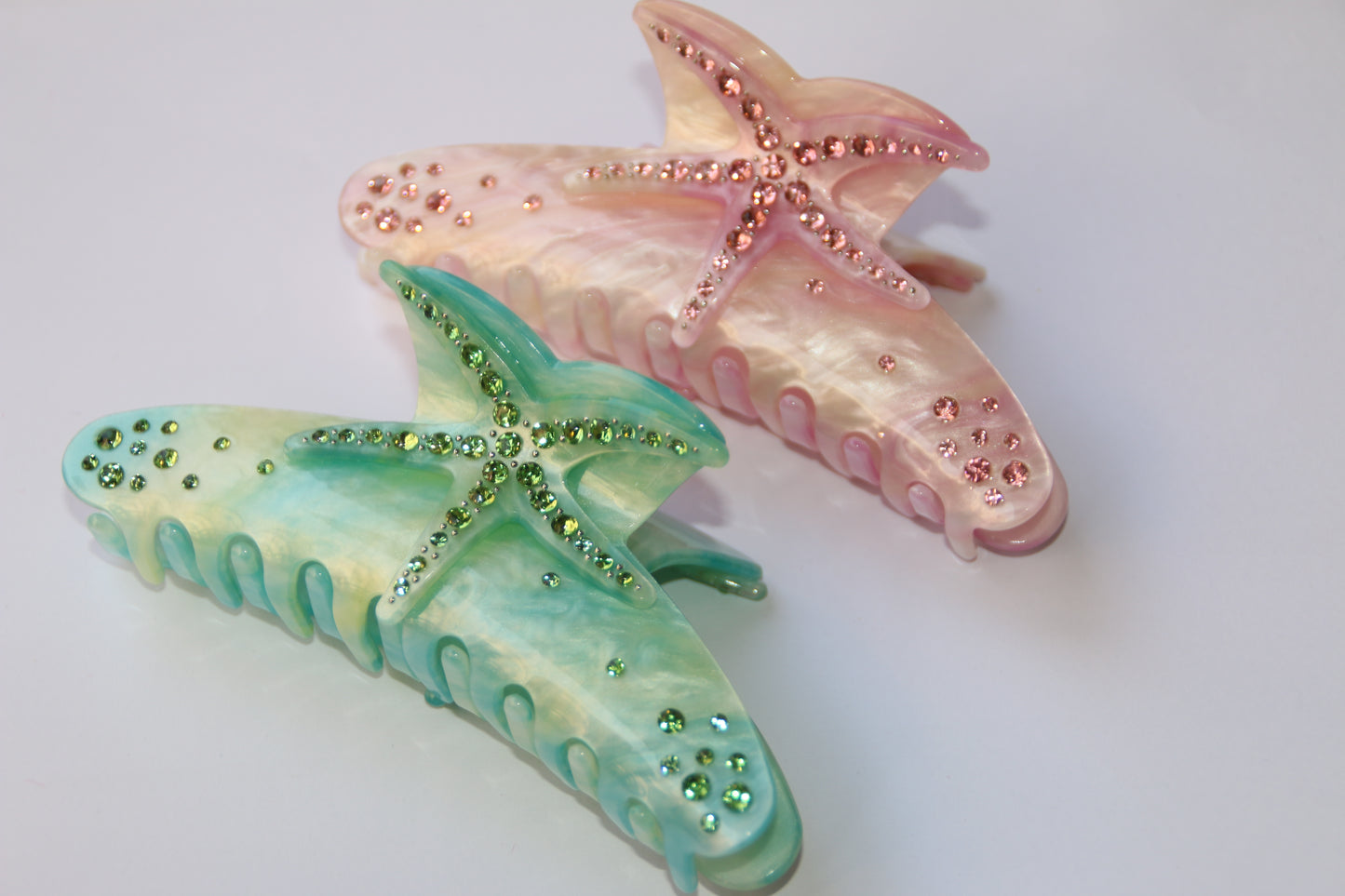 MERMAID HAIR CLIP-PINK